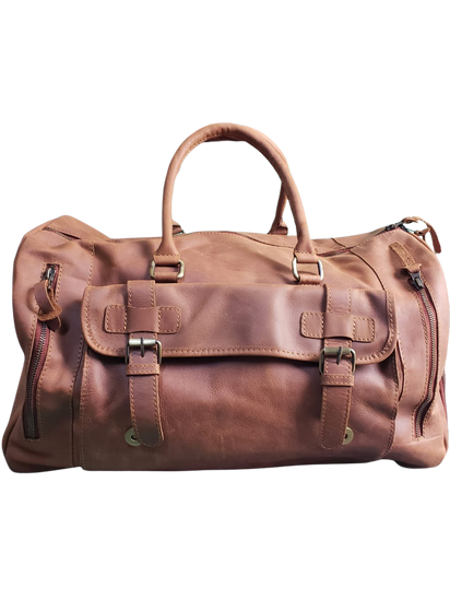 High Quality Genuine Leather Travel Bag